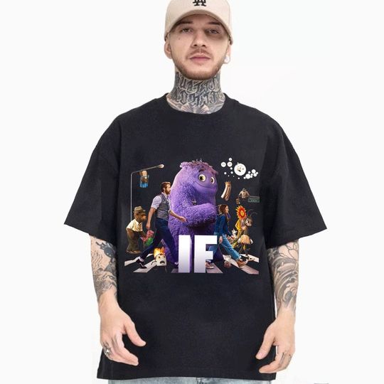 Discover IF 2024 Movie Shirt, Imaginary Friends Shirt, IF Movie Shirt
