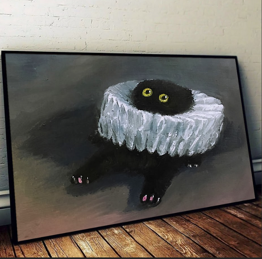 Discover Vanessa Stockard Kevin the Cat Premium Matte Vertical Poster