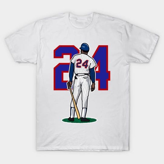 Discover Willie Mays 24 - Willie Mays - T-Shirt