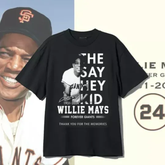 Discover ! The Say Hey Kid 1931-2024 Willie Mays Forever Giants