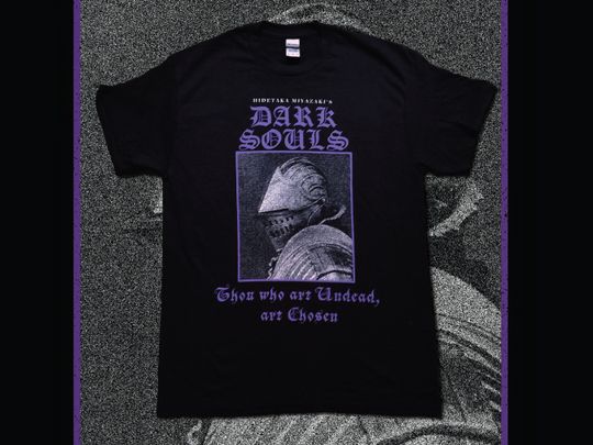 Discover Hidetaka Miyazaki's Dark Souls Soulsborne T-shirt