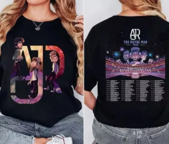Discover AJR The Maybe Man Tour 2024 T Shirt AJR Band Concert Shirt