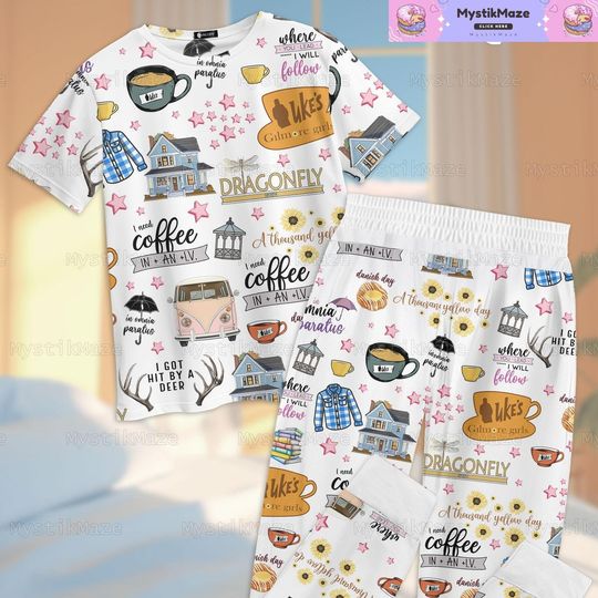 Discover Gilmore Girls Pajamas Set, Gilmore Girls Womens Pajamas