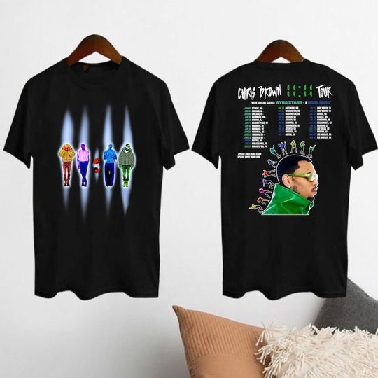 Discover Chris Brown 2024 Tour Concert Shirt