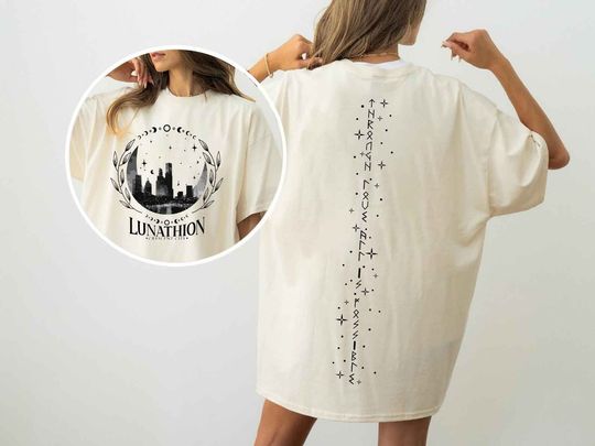 Discover Lunathion Crescent City Double Sided Shirt, Bryce Tattoo, Bryce Quinlan Merch