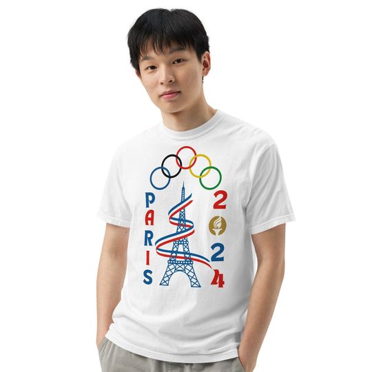 Discover Paris France 2024 shirt, Paris Graphic Tee, Vacation T-shirt, Sport Lover Gift