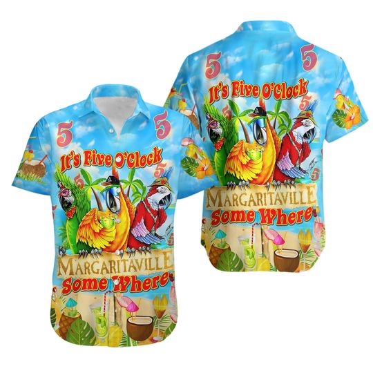 Discover Jimmy Buffett Hawaiian, Jimmy Buffett Button Up Shirt