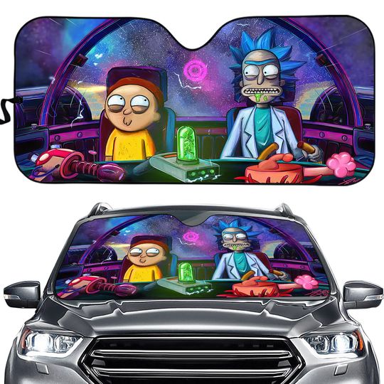 Discover Rick Rickandmorty Funny Driving Car Auto Sun Shades,Car Windshield
