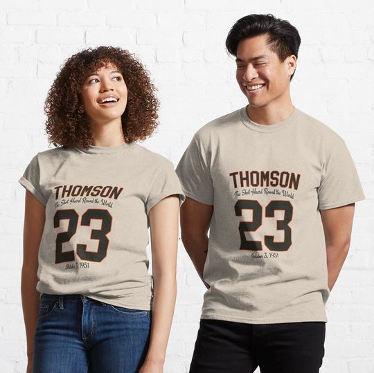Discover Giants Win the Pennant!  Oct. 3, 1951 Classic T-Shirt