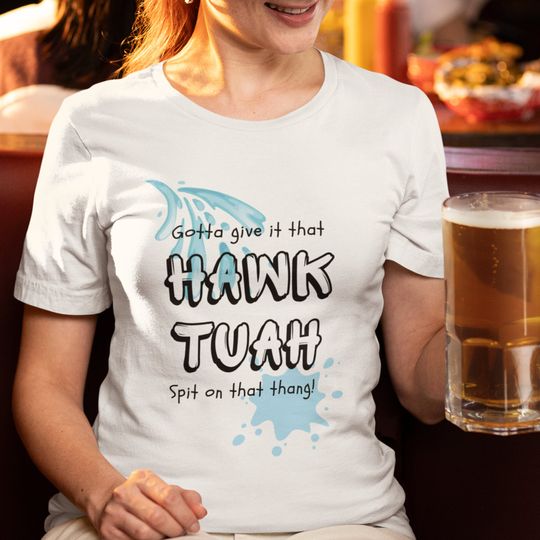 Discover HAWK TUAH meme shirt, hawk tuah girl, Unisex Jersey Short Sleeve Tee