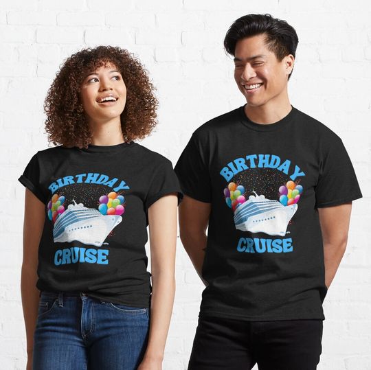 Discover Birthday Cruise Ship vacation Classic T-Shirt