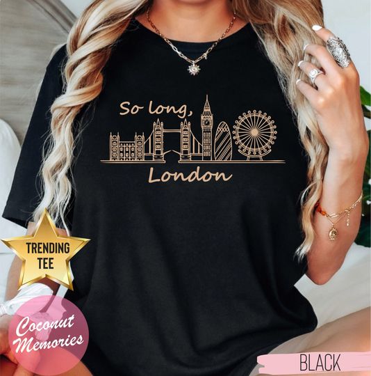 Discover So Long London Shirt, Tragic Poets Department T-Shirt, Farwell