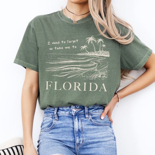 Discover Take me to Florida Shirt  TTPD Gift for a Fan Summer beach shirt