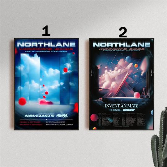 Discover Northlane Tour 2024 Poster