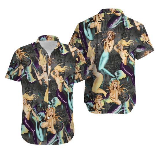 Discover Beautiful Mermaid Hawaiian Shirts