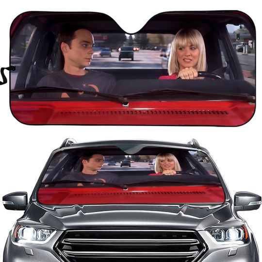 Discover Big Bang Theory Car Sunshade
