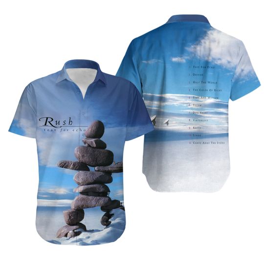 Discover Rock Band Rush Test For Echo Hawaiian Shirt