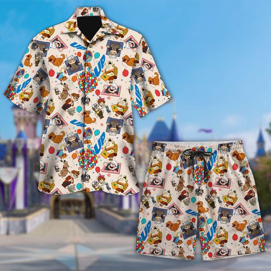 Discover Up Movie Hawaiian Shirt, Comedy Cartoon Hawaii Shirt, Family Movie Shirt