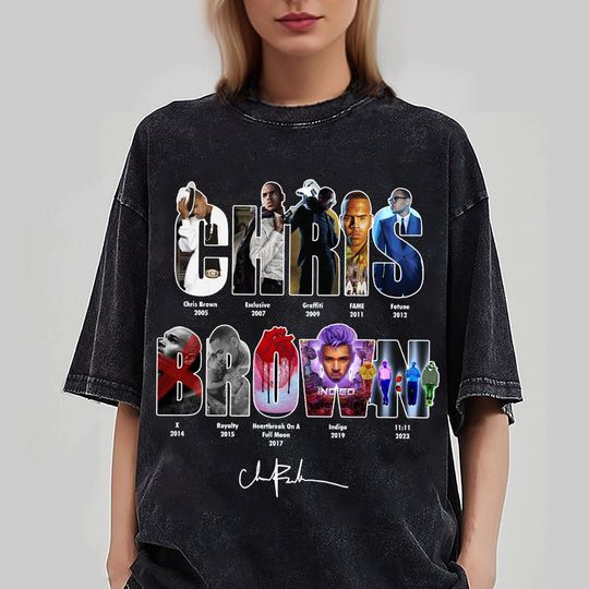 Discover Chris Brown 11:11 Tour 2024 Shirt