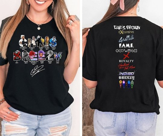 Discover Chris Brown 11:11 Tour Shirt