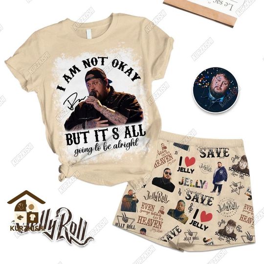 Discover Jelly Roll Pajamas Set and Shirt