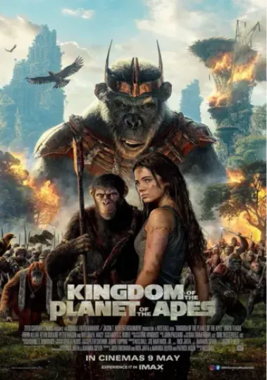 Discover Kingdom of the Planet of the Apes 2024 Original Movie Poster