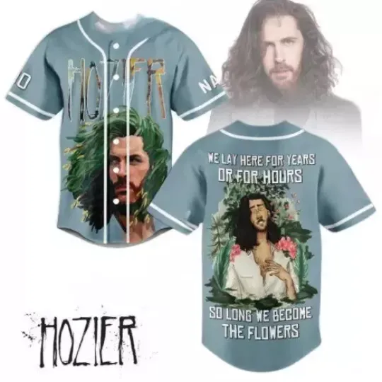 Discover Hozier So Long We Become The Flowers Baseball Jersey