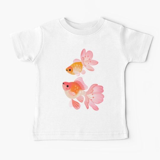 Discover Cherry blossom goldfish 1 Baby T-Shirt