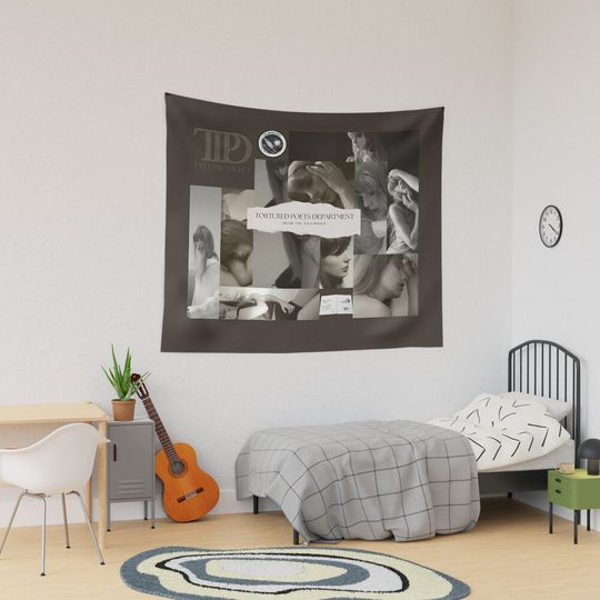 Discover Copy of TTPD - Poetry - Design - Manuscript - Copy of You're A Bandit Like Me Tapestry