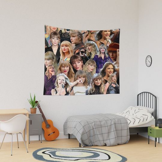 Discover taylor photo collage Tapestry