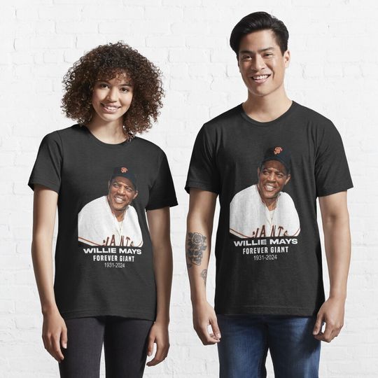 Discover Willie Mays passed away peacefully at the age of 93 Essential T-Shirt
