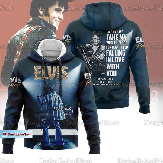 Discover Elvis Presley Hoodie, Elvis Presley 3D Hoodie
