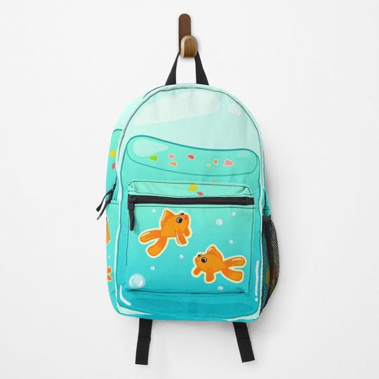 Discover Meal Time in the Goldfish Aquarium Backpack