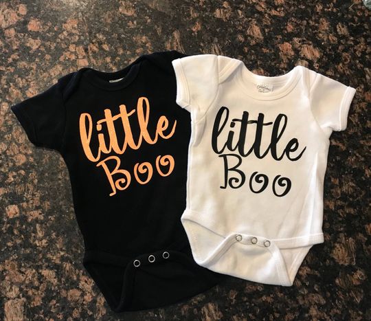 Discover Little Boo Halloween Onesie - Baby Theme
