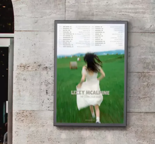 Discover Lizzy Mcalpine The Older Tour 2024 Poster