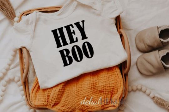 Discover Hey Boo Newborn Fall Halloween Onesie
