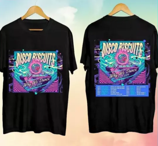 Discover The Disco Biscuits Why We Dance Tour 2024 Concert Dates T-Shirt