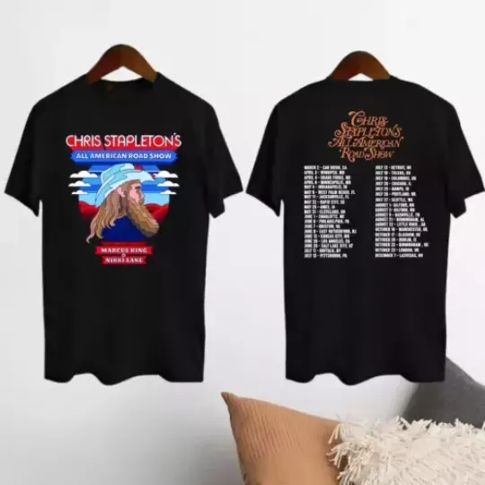 Discover 2024 All American Road Show Tour T-Shirt, Chris Stapleton Shirt
