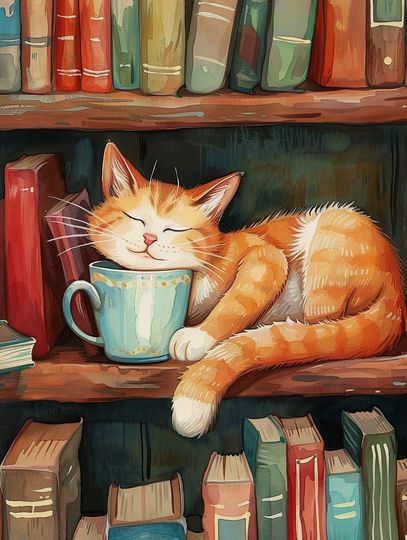 Discover Cat Paint by Number DIY Kit