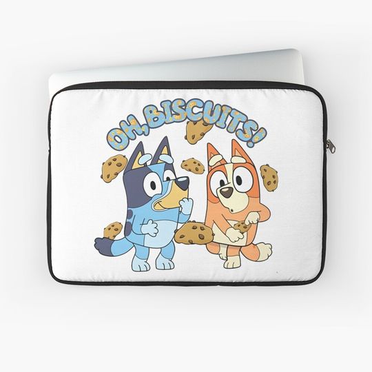 Discover Oh Biscuits Cute Blue Dog Shirts , Blue Dog toddler Shirt Laptop Sleeve