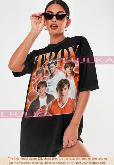Discover Troy Bolton Retro Fan T-Shirt