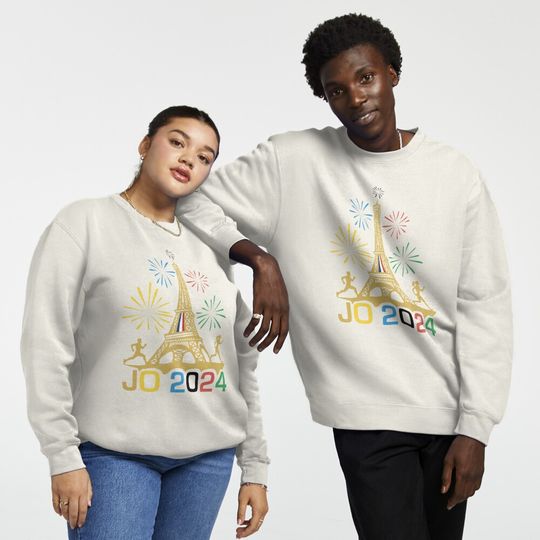 Discover Olympic Games 2024 Pullover Sweatshirt