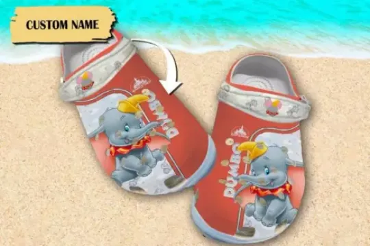 Discover Custom Elephant Clogs Cartoon-Inspired Sandals for Elephant Fans Magical Shoe