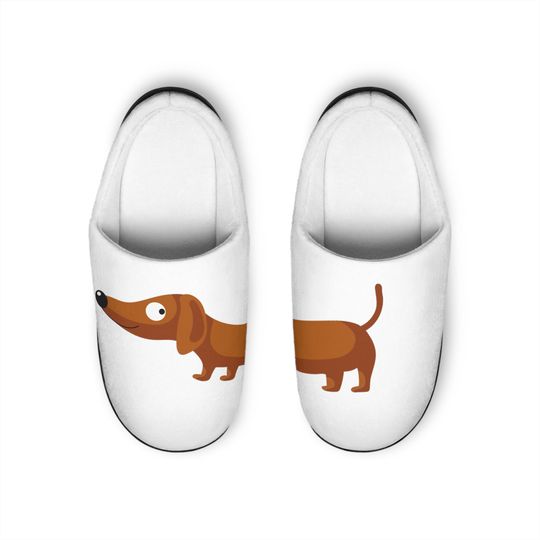 Discover MENS INDOOR SLIPPERS, Dachshund Slippers, Men's Soft Indoor Slippers