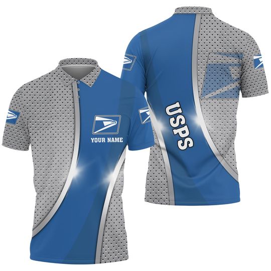 Discover Personalized Postal Service Polo Shirt