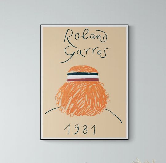 Discover Poster Roland Garros 1981