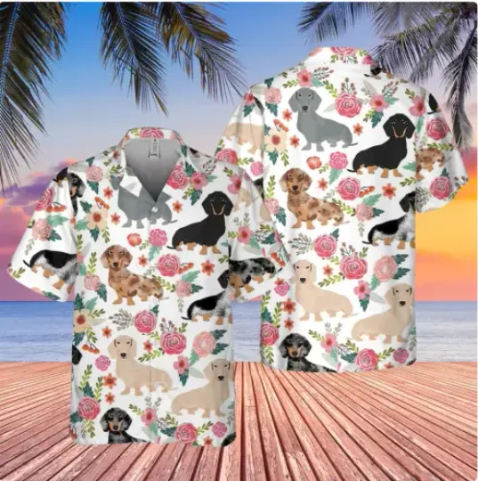 Discover Dachshunds Dog 3D Hawaii Shirt