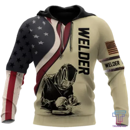 Discover Welder 3D Hoodie, Halloween Hoodie, Christmas Hoodie