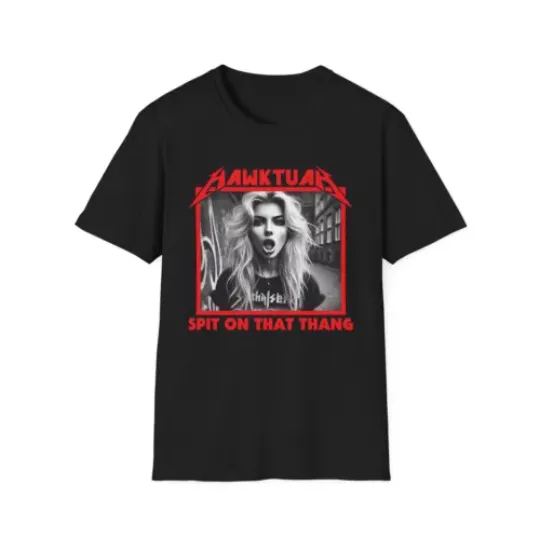 Discover Hawk Tuah - Metal Logo - T-Shirt