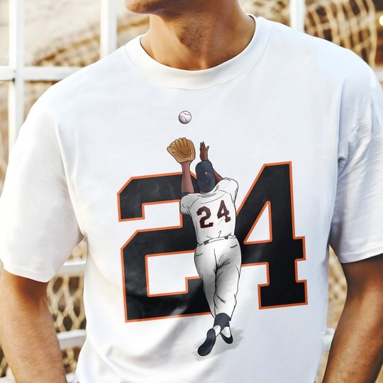 Discover Willie Mays #24 Shirt - The Catch Design
